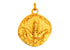 Sterling Silver Artisan Handmade Fields of Gold Medallion, (AF-395)